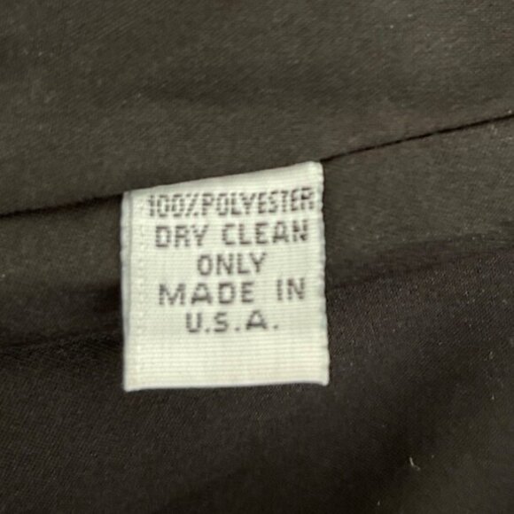 Hunter Dixon Women's Peplum Sleeveless Blouse Size 2 Zipper Detail Fitted - Picture 5 of 5